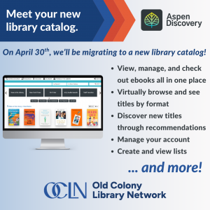 Meet Your New Library Catalog Announcement